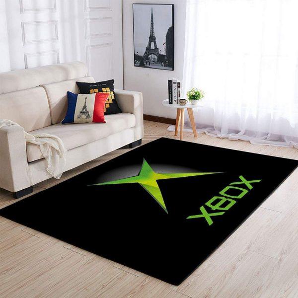 Xbox Console Game Art Home Decor Rectangle Area Rug 8