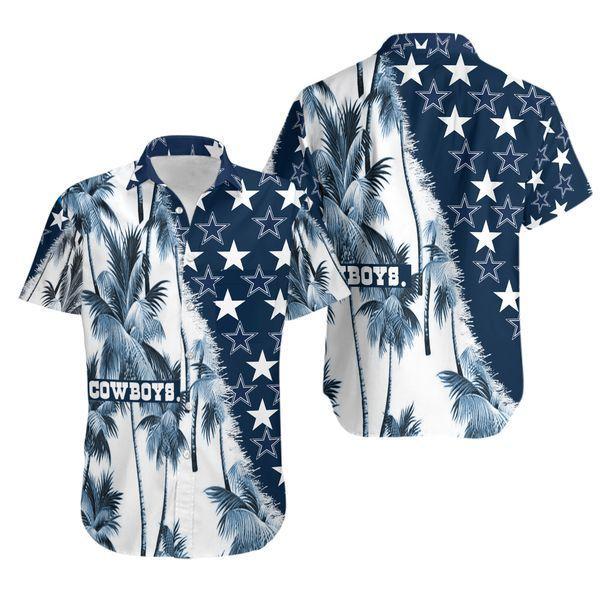 Beach Shirt Nfl Dallas Cowboys Hawaiian Shirt 1 Tnt-01175-Hws