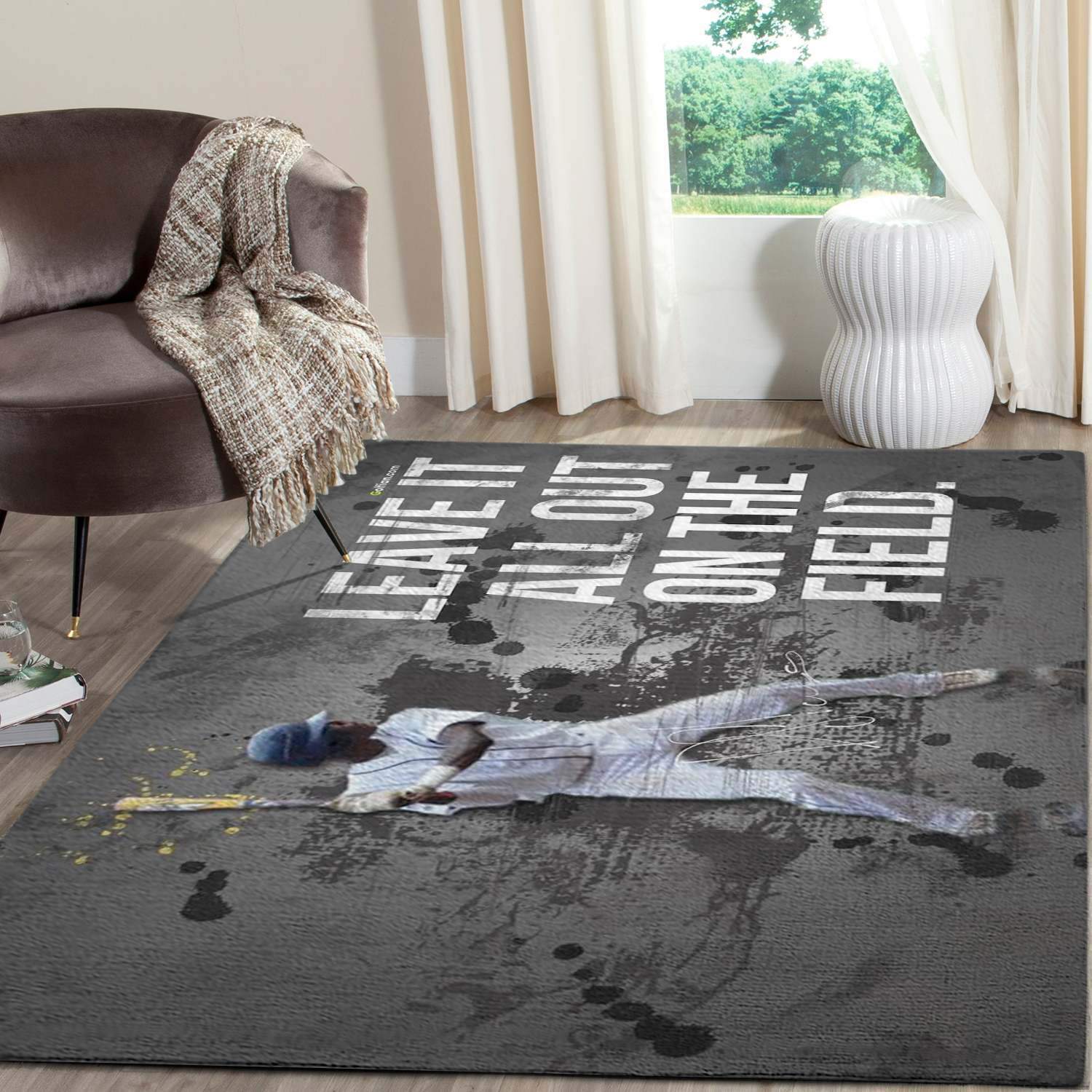 Baseball Of Legends Area Rugs Living …