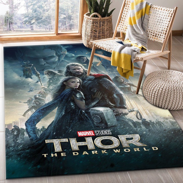 Thor The Dark World Movie Area Rug Bedroom Rug US Gift Decor