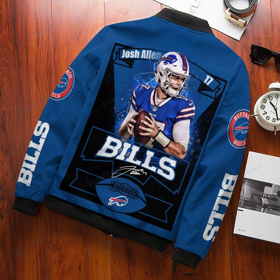 Buffalo Bills-Josh Allen Bomber Jacket 458