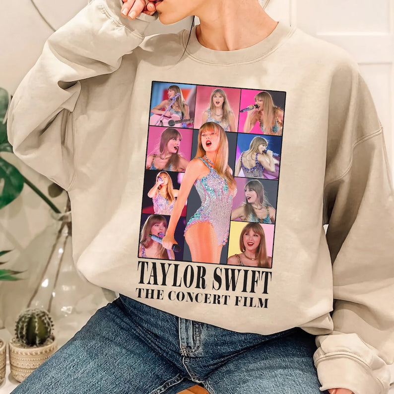 Taylor Swift The Concert Film Shirt, The Eras Tour Movie Shirt, Taylor Swiftie Sweatshirt