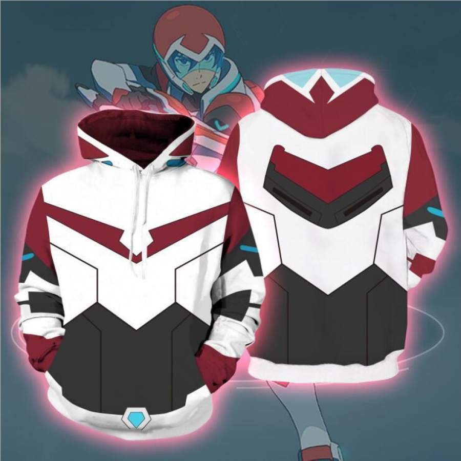 Voltron Hoodies – Legendary Defender Paladin Keith Pullover Hoodie OTA589