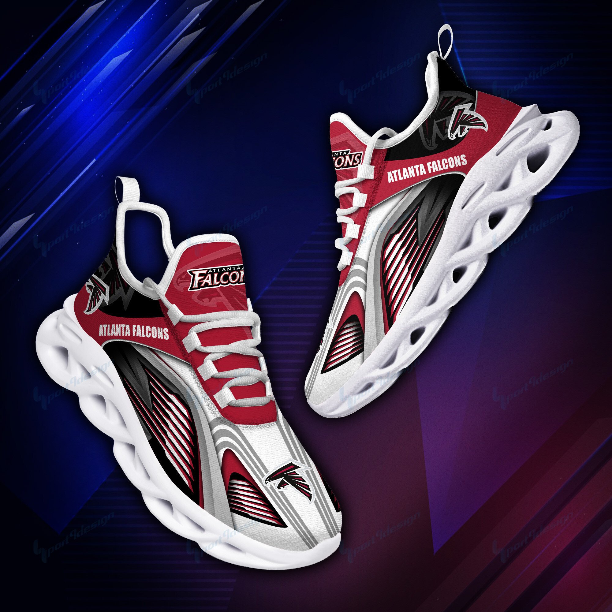 Atlanta Falcons Yezy Running Sneakers Bb948