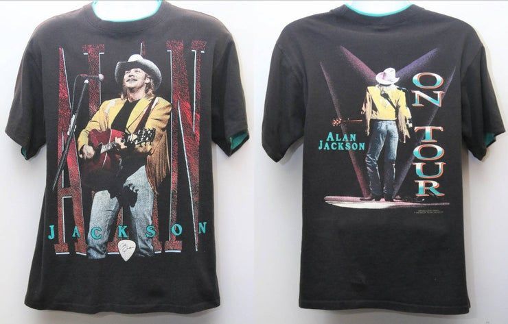 Rare 1994 Vintage Alan Jackson Us Tour Promo Sz Shirt