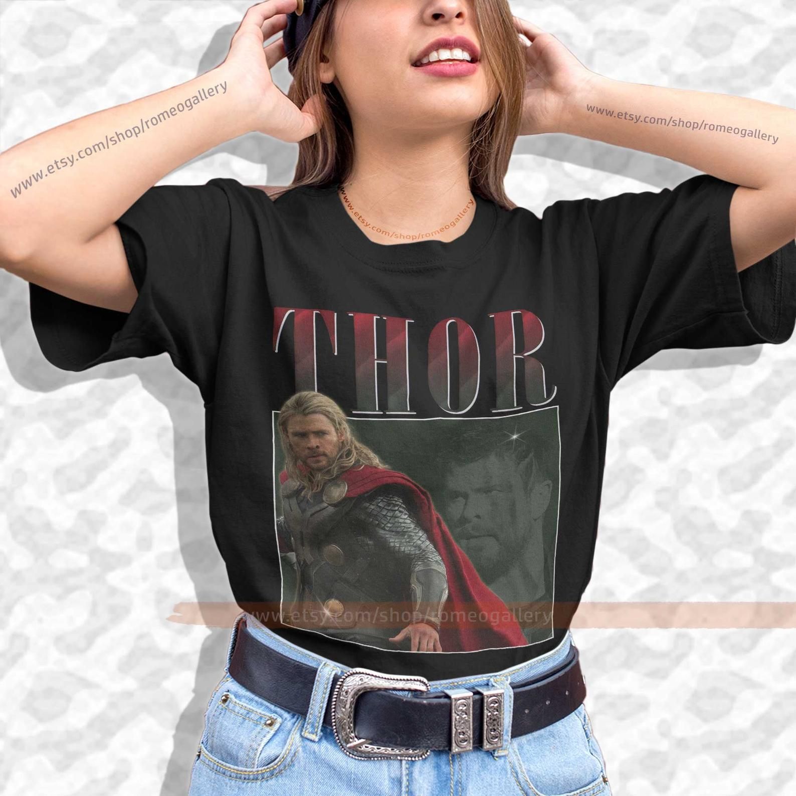 Thor Shirt 90’S Tee Chris Hemsworth Retro Vintage Style Is T-Shirt