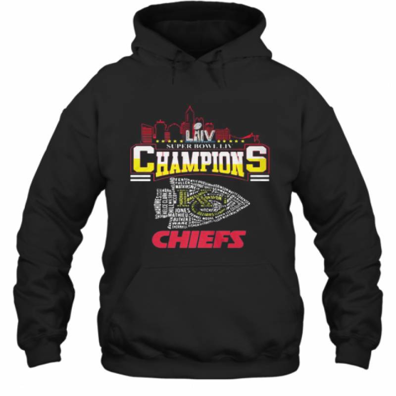 Super Liv Bowl Champios Kansas City Chiefs Football Team Hoodie