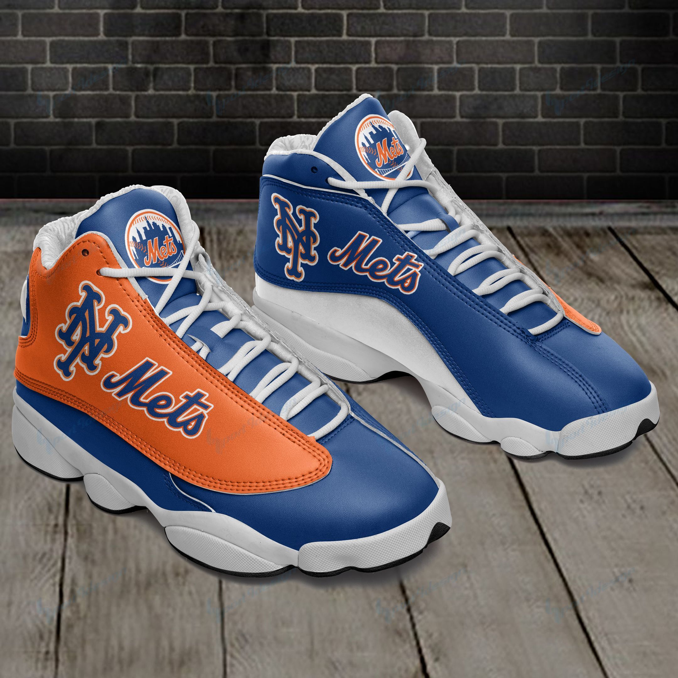 New York Mets Air JD13 Sneakers 044