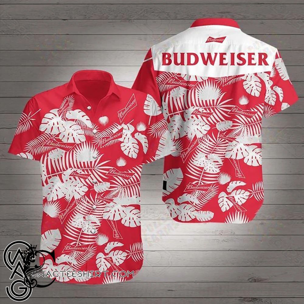 Beach Shirt Budweiser Beer Hawaiian Shirt- Chillicothemall