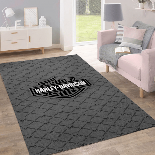 Harley Davidson Home Decoration Rectangle Rug Rg451