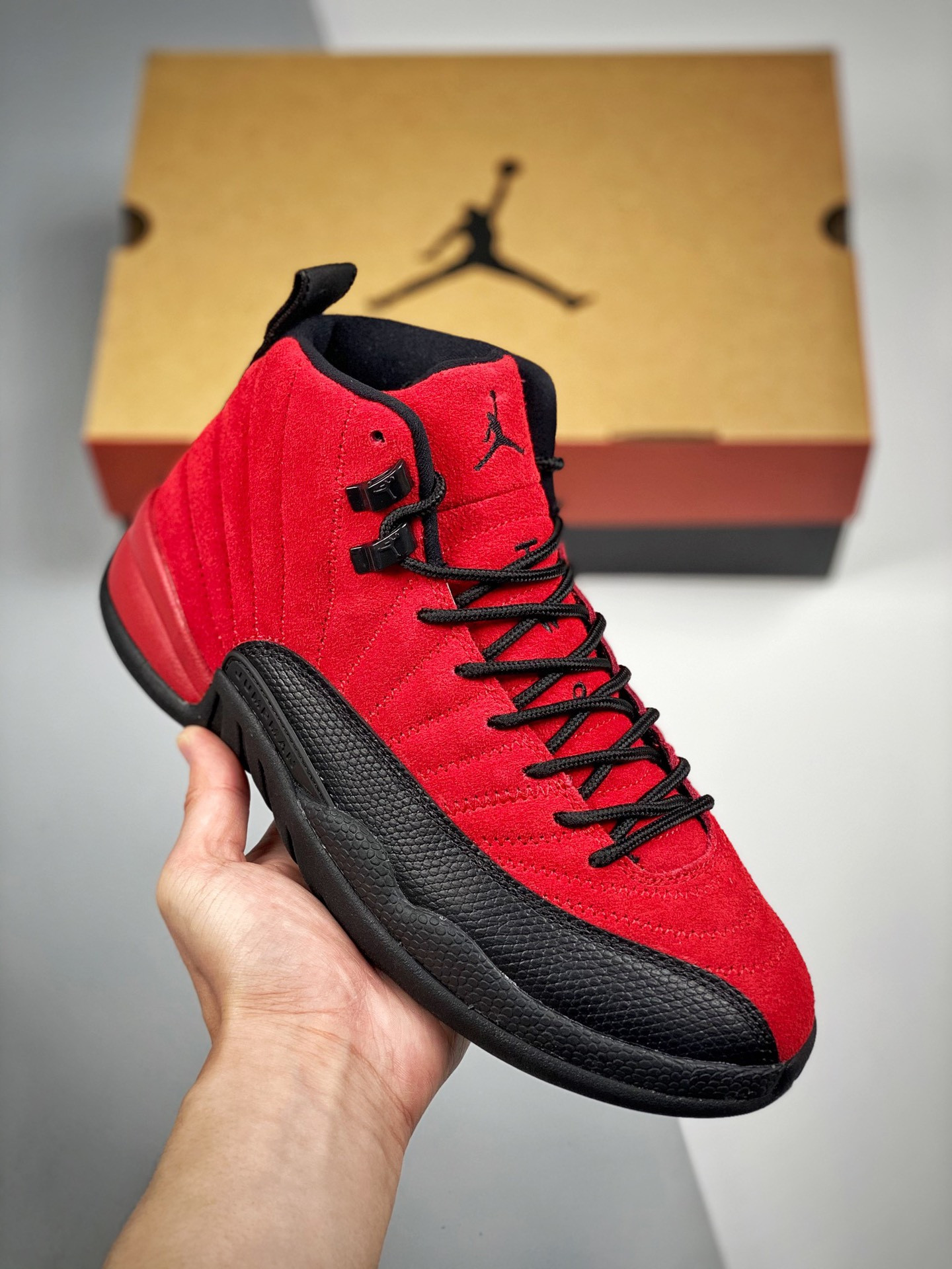 JD 12 ‘Reverse Flu Game’ Varsity RedBlack 5341406