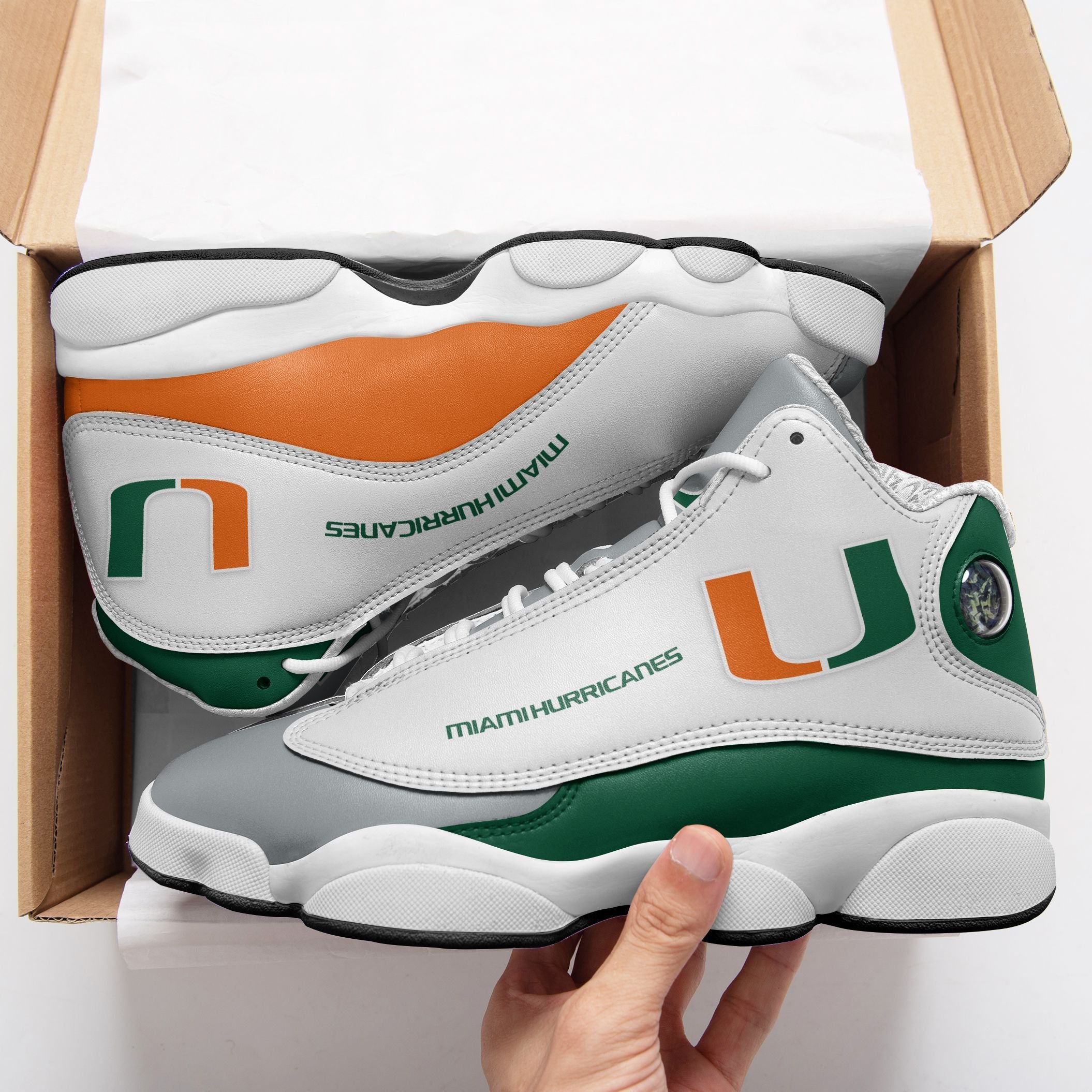 Miami Hurricanes AJD13 Sneakers 826