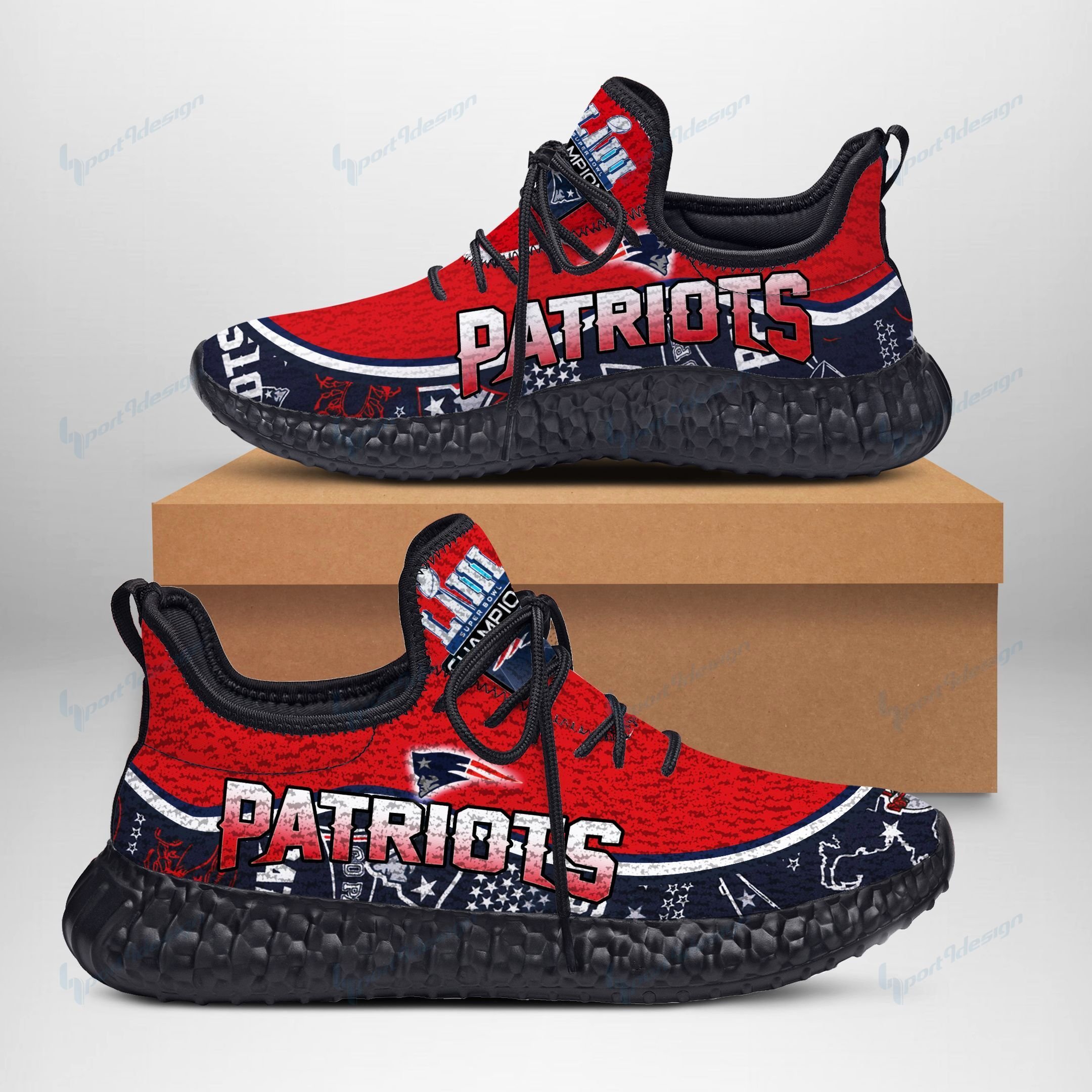 New England Patriots Reze Shoes