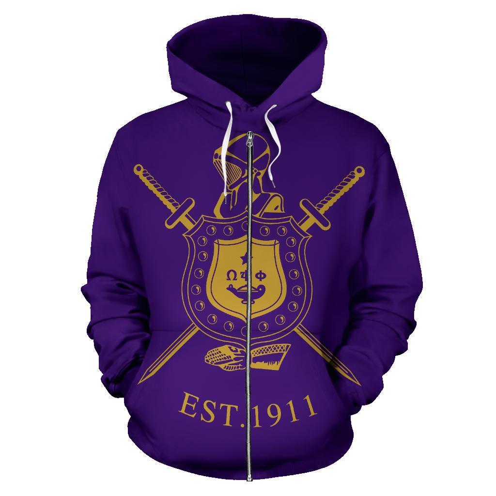 Masonstars Hoodie – Omega Psi Phi Fraternity Zip Hoodie J5