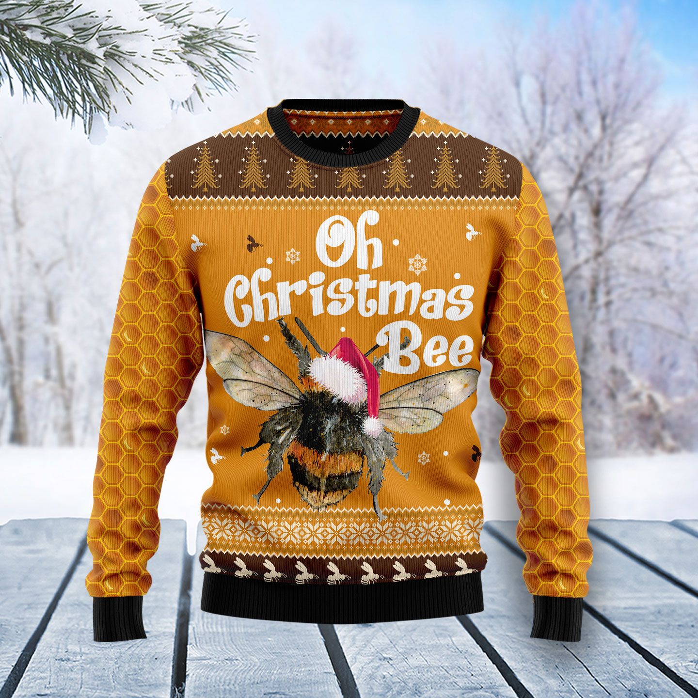 Oh Christmas Bee T2710 Ugly Christmas Sweater