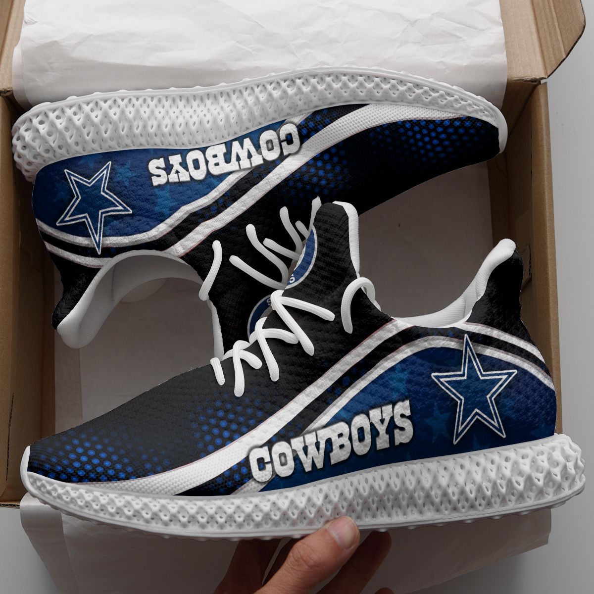 Dallas Cowboys 4D Future Sneakers 113