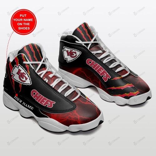 Kansas City Chiefs Air Jd13 Air Jordan 13 Sneakers 198