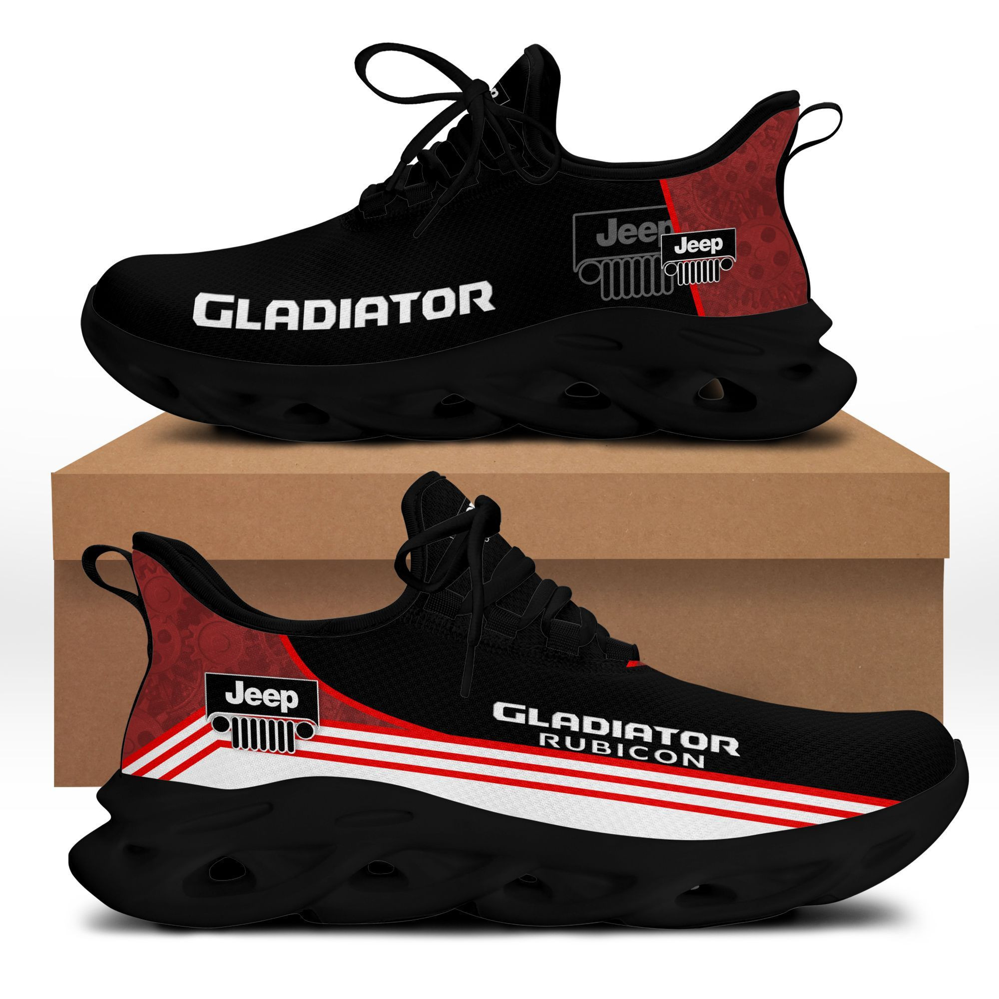 Jeep Gladiator Bs Running Shoes Ver 8 (Red)