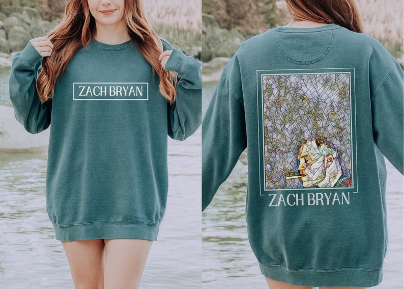 Zach Bryan Comfort Colors Sweatshirt, New Album Sweatshirt, Zach Bryan Concert, Zach Bryan Fan Sweatshirt, Zach, Western Cowboy, Crewneck