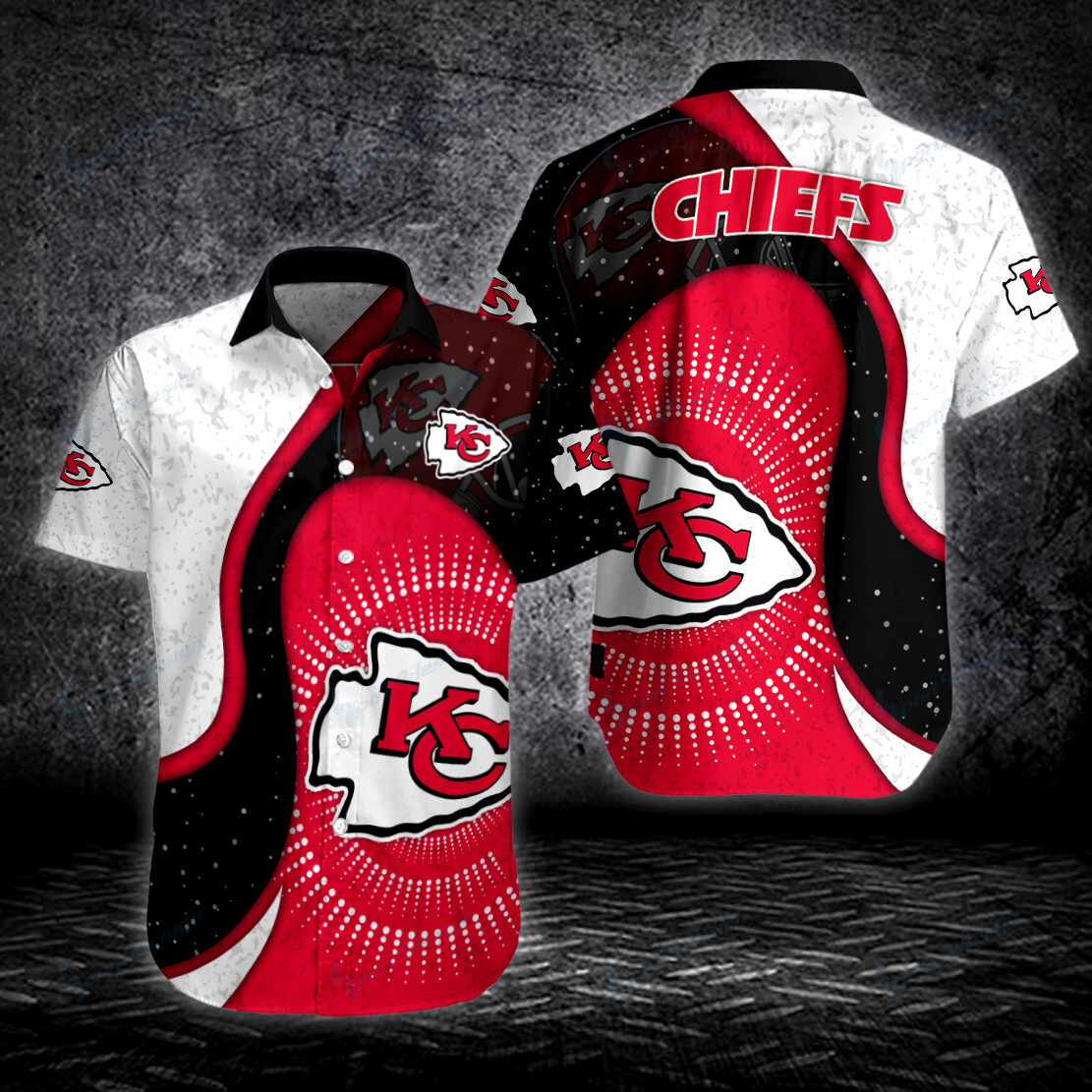 Kansas City Chiefs Button Shirts Bg495