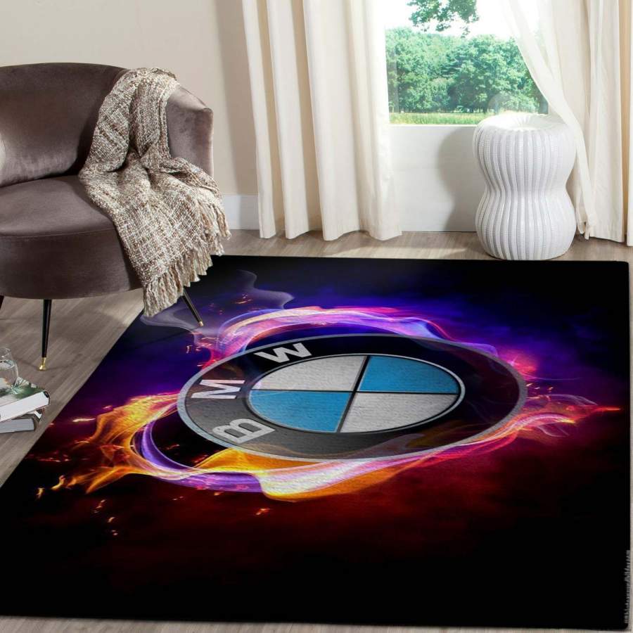 BMW Logo SuperCars Area Rugs Living Room Carpet FN151212 Local Brands Floor Decor The US Decor