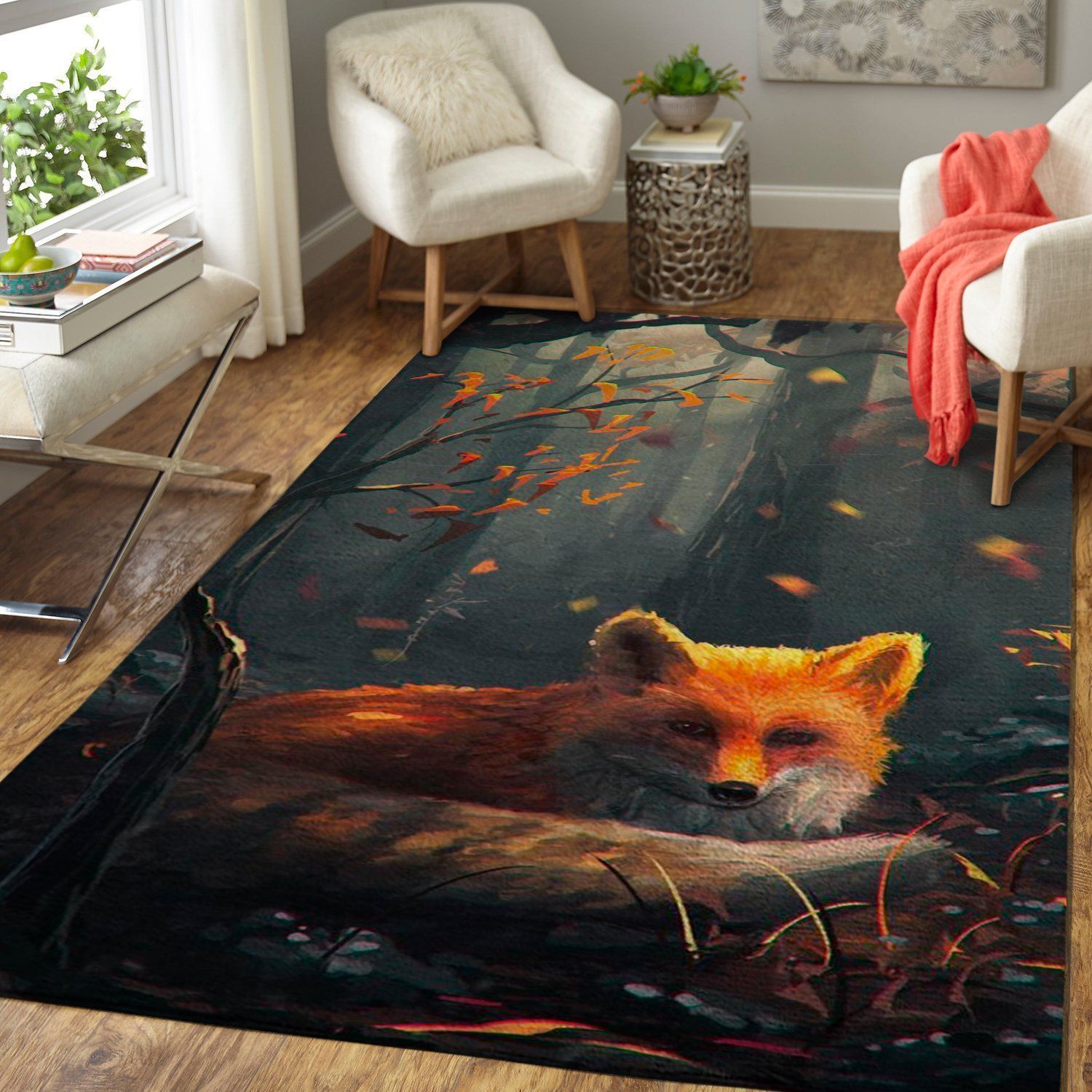 Fox Area Rug 191016 OFD