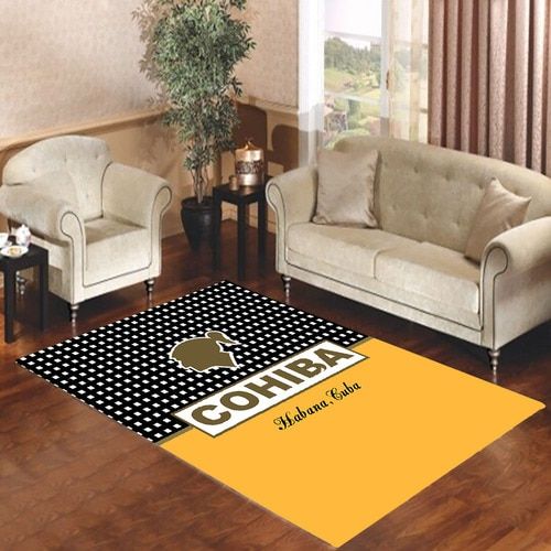 Cohiba Hanaba Cigar Cuba Living Room Carpet Rugs