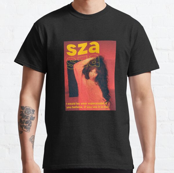 Sza Official Mens Shirt Sos Casual Tee Good Days Short Sleeve T-Shirts