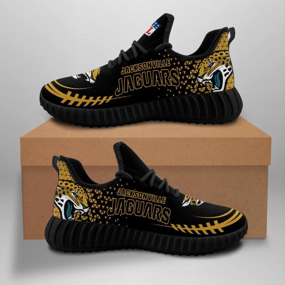 Jacksonville Jaguars Unisex Sneakers New Sneakers Custom Shoes Football Yeezy Boost – Yeezy Shoes