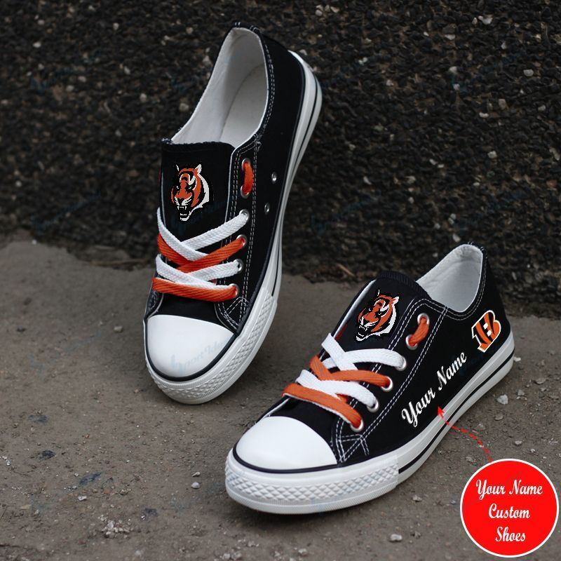 Cincinnati Bengals Personalized New Low Top 035