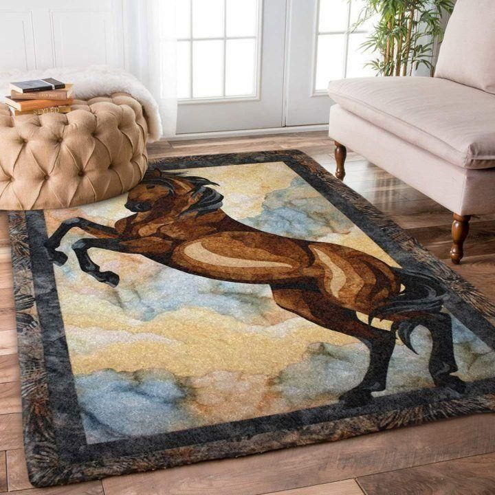 Horse Bl31R Rug The Us Decor