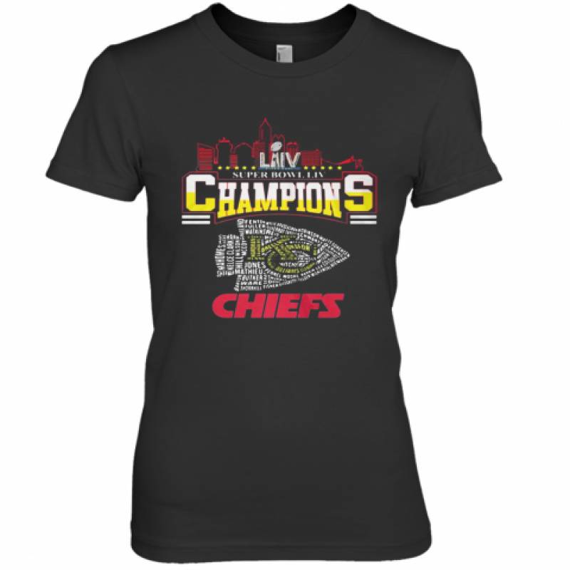 Super Liv Bowl Champios Kansas City Chiefs Football Team Premium Women's T-Shirt