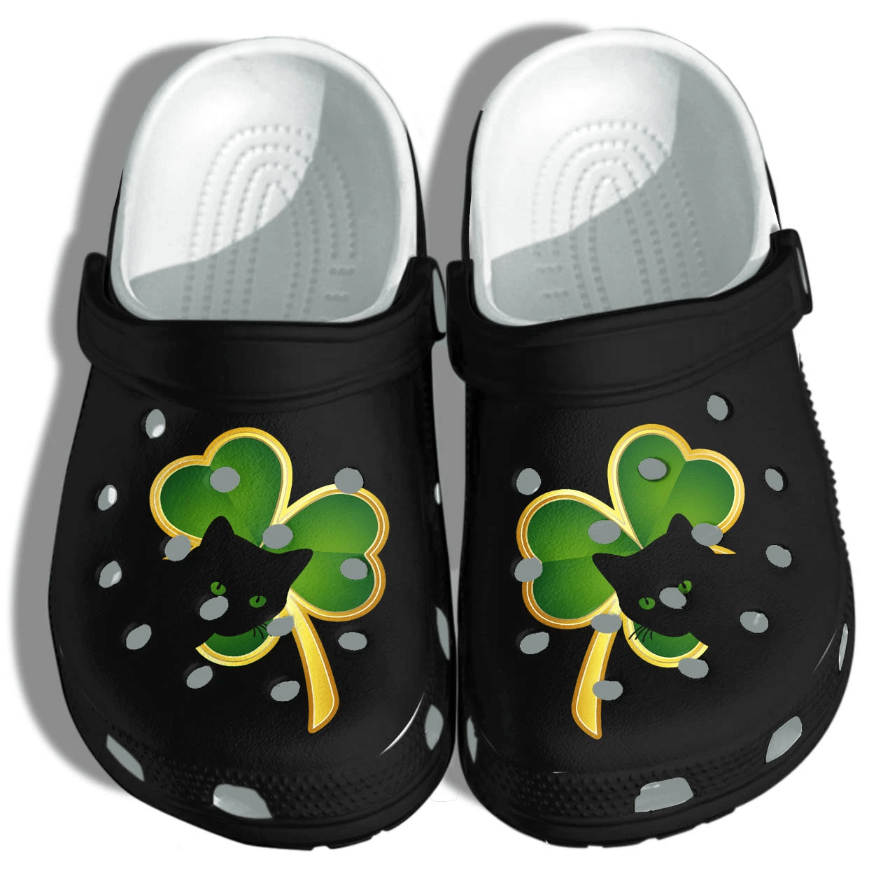 Shamrock Cat Shoes Crocs Gifts St Sa &hellip;