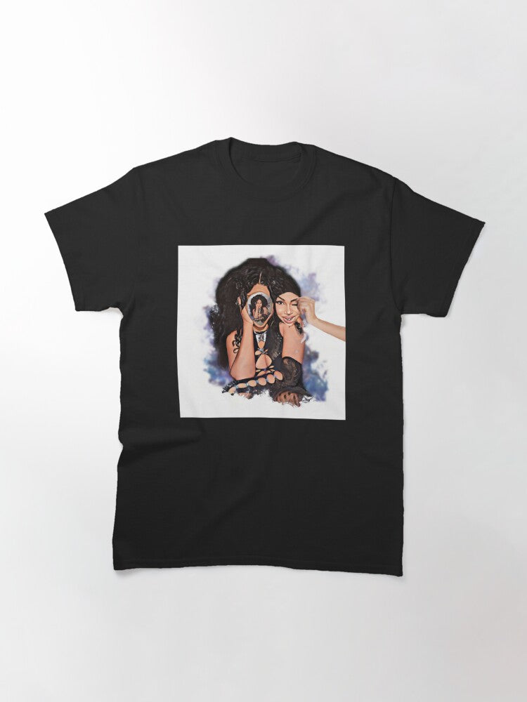 Sza Vintage Style Shirt, Sza New Bootleg 90S Black T-Shirt, Music Rnb Singer Rapper Shirt, Gift For Fan, Vintage Style Shirt