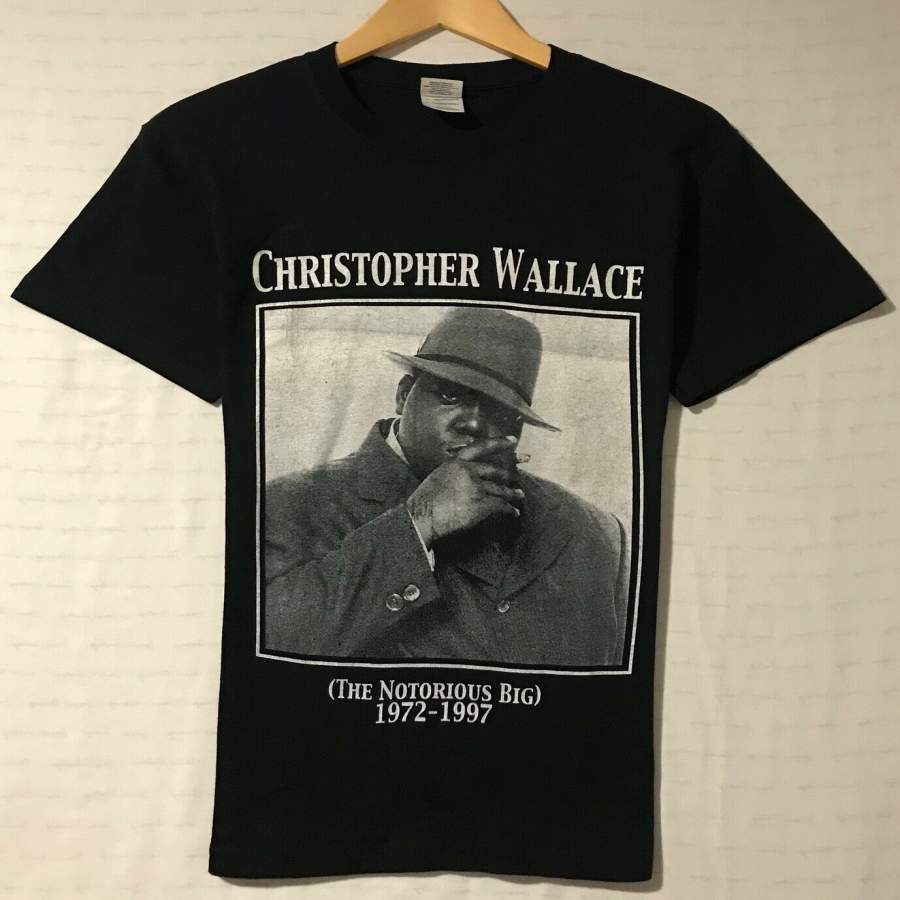 The Notorious B.I.G Christopher Wallace Memorial T-Shirt