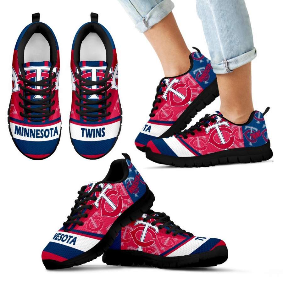 Three Impressing Point Of Logo Minnesota Twins Sneakers