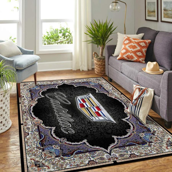 Cadillac Rug Room Carpet Sport Custom Area Floor Home Decor