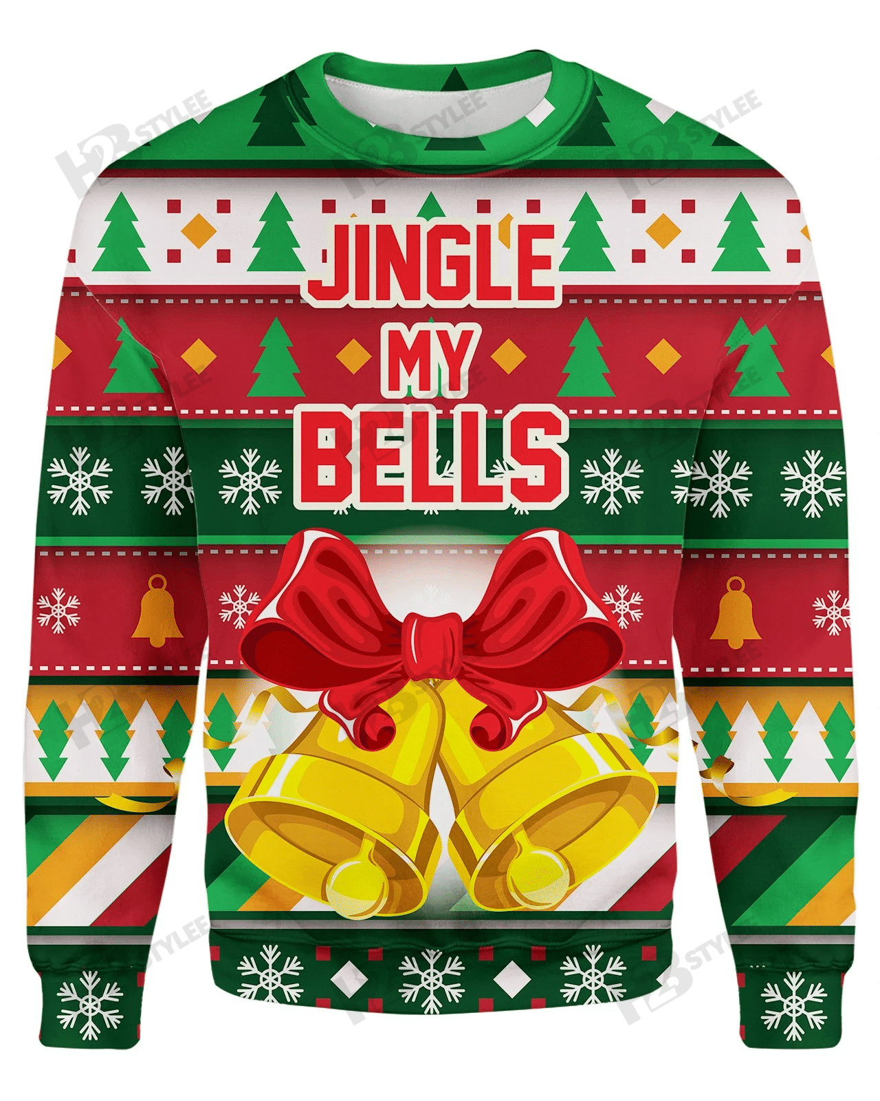 Ugly Christmas Sweater With Bells 