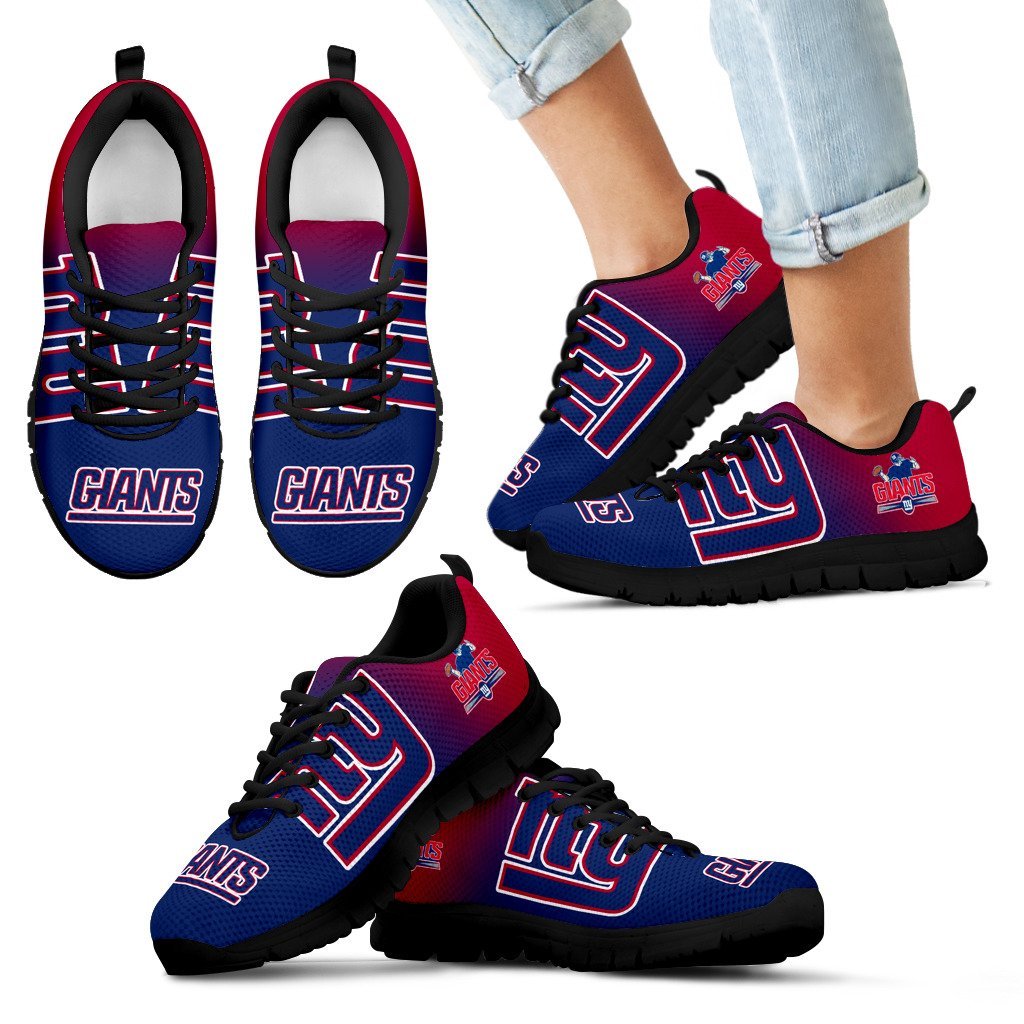 Awesome Unofficial New York Giants Sneakers