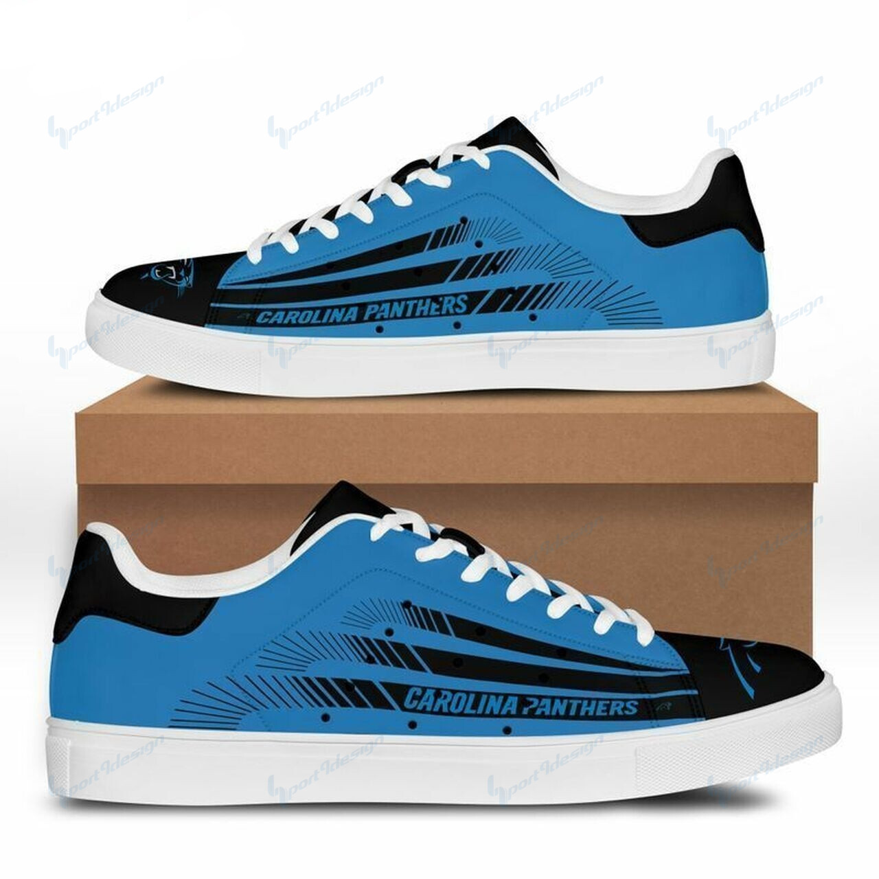 Carolina Panthers Ss Custom Sneakers Bg67