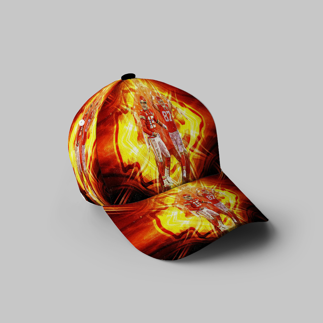 Kansas City Chiefs Team V2 3D Printing Baseball Cap Classic Hat