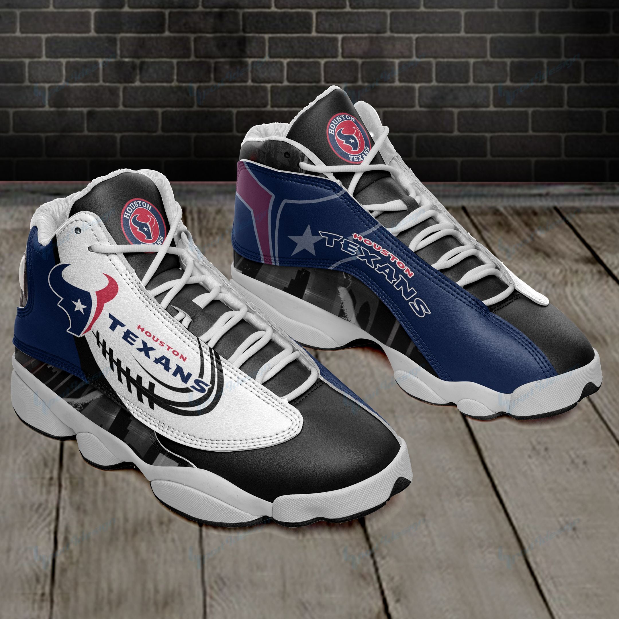 Houston Texans Air JD13 Sneakers 461