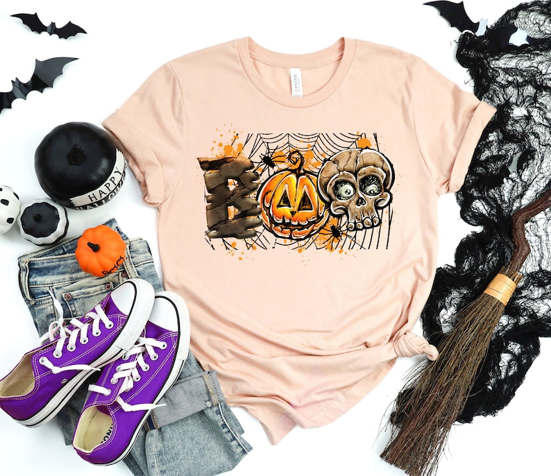 Halloween Boo Shirt, Boo Shirt, Boo Halloween Shirt, Halloween Shirt, Halloween Party Tee, Funny Halloween Shirt Boo! Shop24H Style