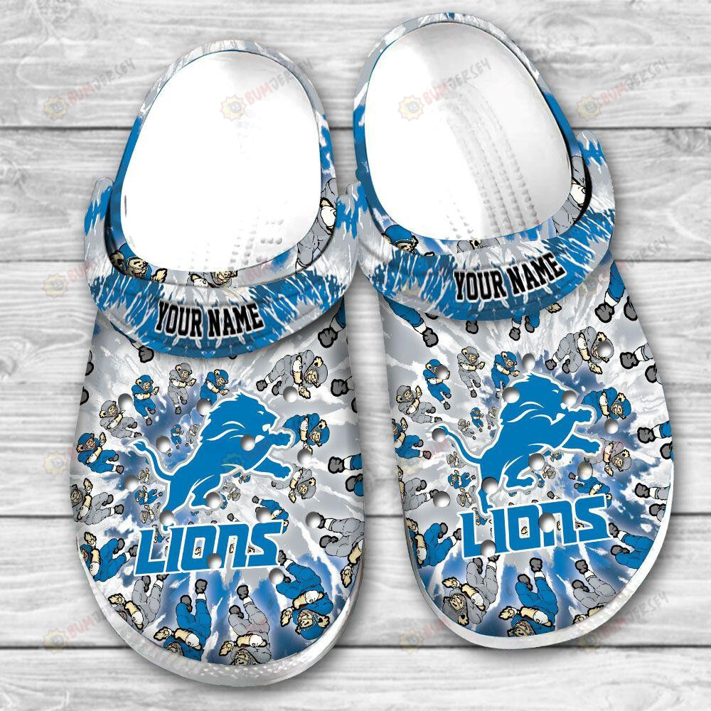 Detroit Lions Grateful Dead Custom Personalized Crocs Classic Clogs Shoes – Aop Clog