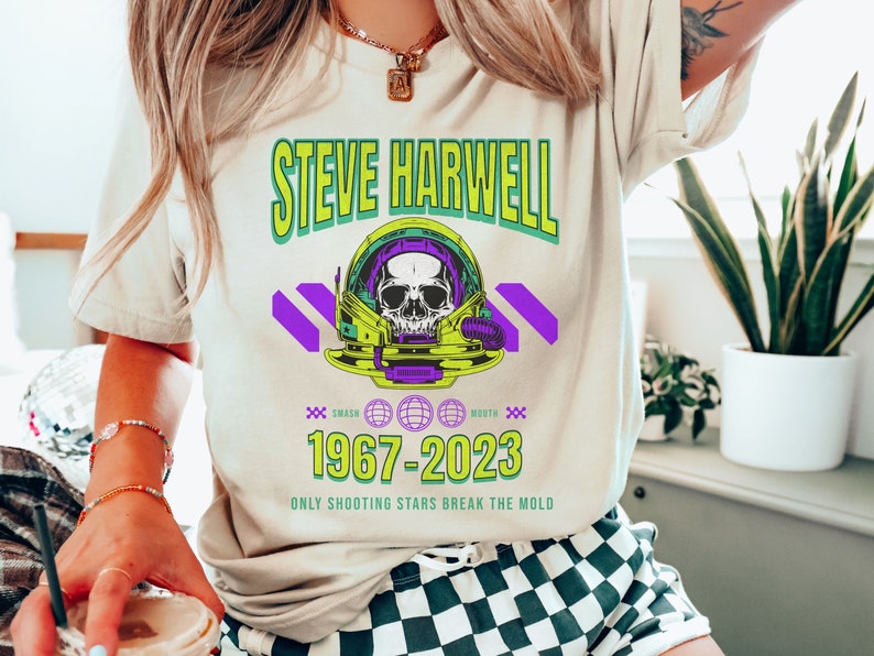 Steve Harwell Shirt Memorial Smash Mouth T Shirt Merch Rip Steve Harwell All Star Tshirt Gift For Smash Mouth