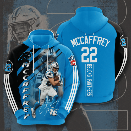 Carolina Panthers Christian Mccaffrey 3 Unisex 3D Hoodie Gift For Fans