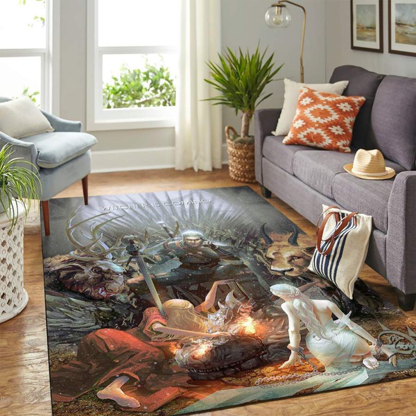 Witcher Is Comming Carpet floor area rug – home decor – Bedroom Living Room decor