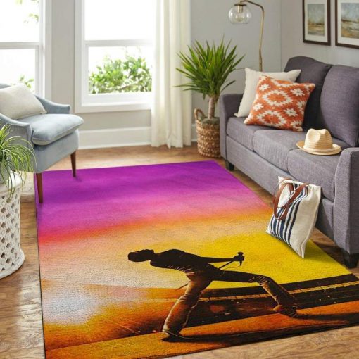 Freddie Mercury Bohemian Rhapsody Area Rug Living Room Rug Home Decor Movie Ofd 190902