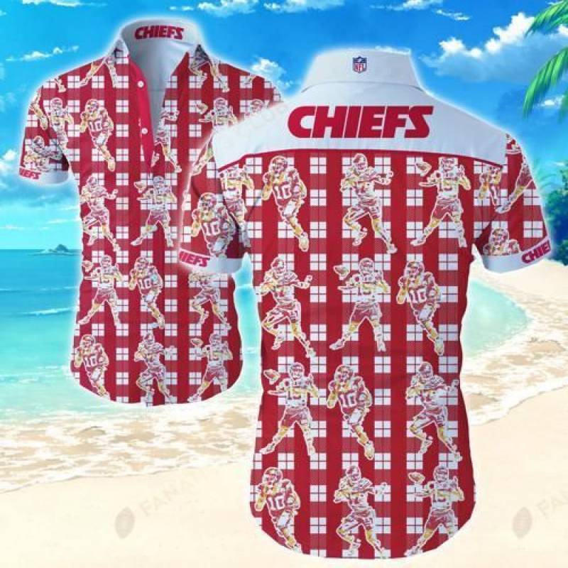 Kansas City Chiefs 4 Hawaii Fit Body Shirt