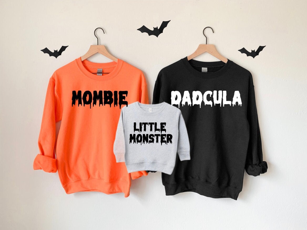 Family Halloween shirts, Matching Halloween Couple shirts, Kid Halloween Shirt, Toddler halloween Shirt, group halloween sweatshirts Santacruzshirt Fashion